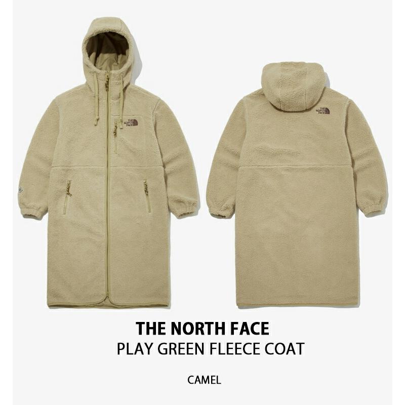 THE NORTH FACE ノースフェイス フリースジャケット PLAY GREEN FLEECE COAT プレー グリーン フリース コート ジップアップ ロゴ メンズ レディース NC4FM50A｜a-dot｜02