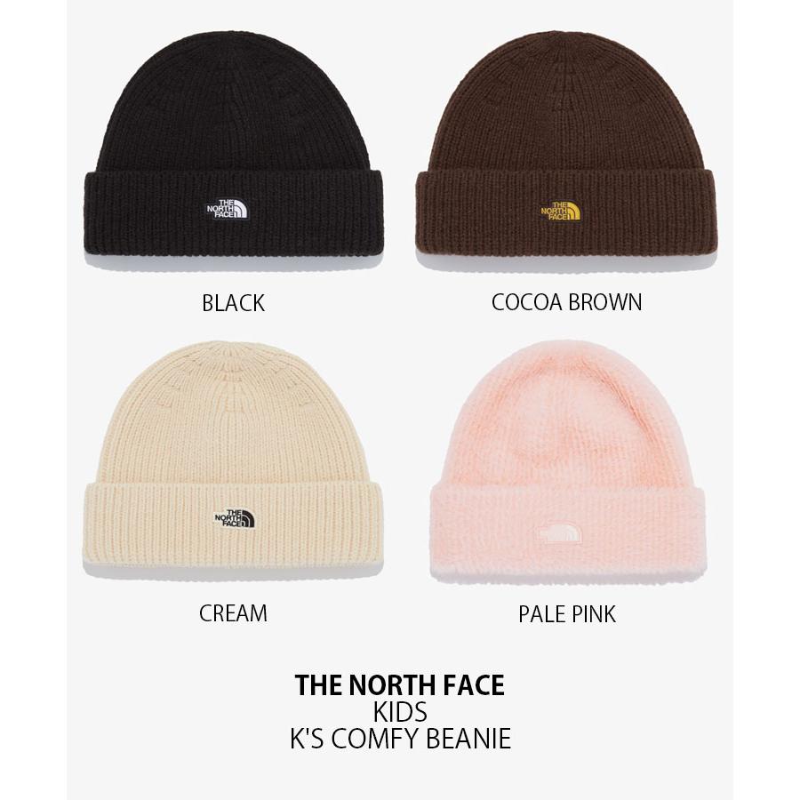 THE NORTH FACE ノースフェイス キッズ ニット帽 KIDS K'S COMFY BEANIE コンフィ ビーニー 帽子 ニットキャップ キャップ カジュアル 子供用 NE3BQ53R/S/T/Uの画像