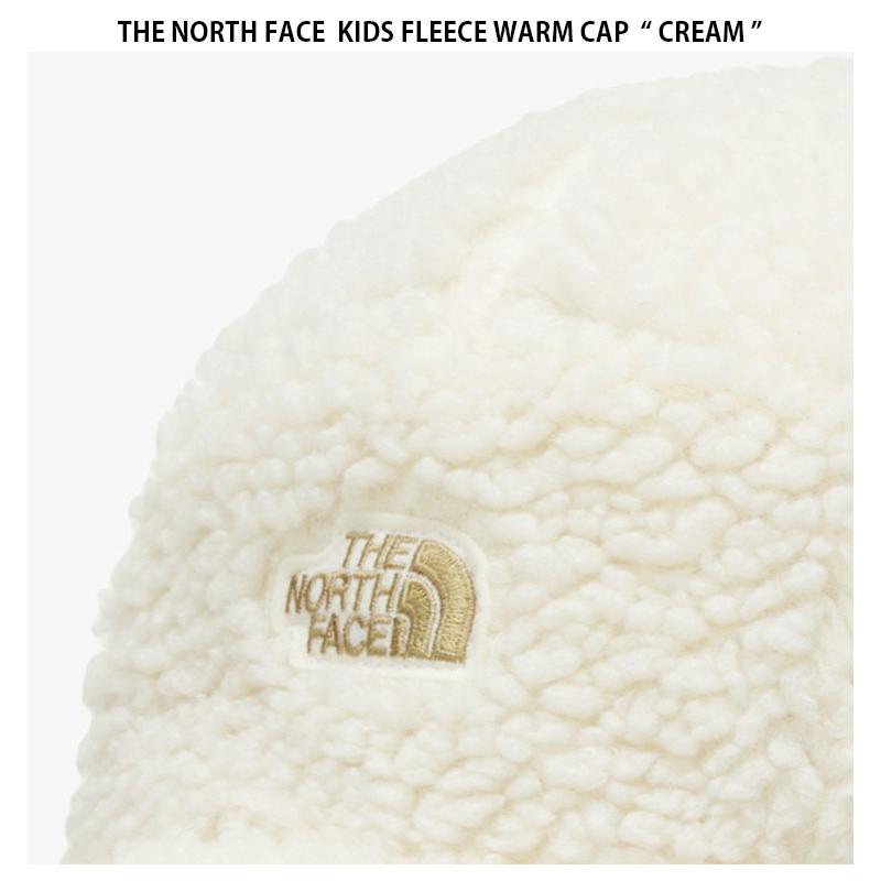 THE NORTH FACE ノースフェイス キッズ キャップ KIDS FLEECE WARM CAP フリース ウォーム キャップ イヤーマフ 帽子 耳あて 子供用 NE3CN53R/S/T/U NE3CP52T/Uの画像