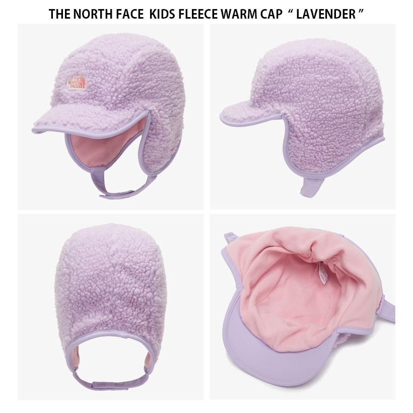 THE NORTH FACE ノースフェイス キッズ キャップ KIDS FLEECE WARM CAP フリース ウォーム キャップ イヤーマフ 帽子 耳あて 子供用 NE3CN53R/S/T/U NE3CP52T/Uの画像