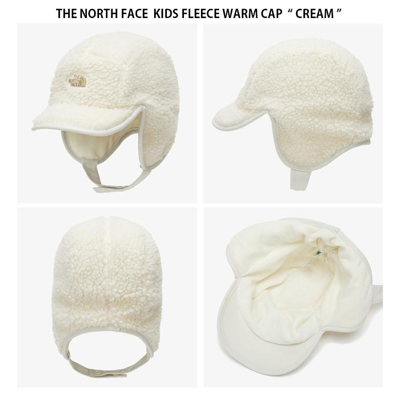 THE NORTH FACE ノースフェイス キッズ キャップ KIDS FLEECE WARM CAP フリース ウォーム キャップ イヤーマフ 帽子 耳あて 子供用 NE3CN53R/S/T/U NE3CP52T/Uの画像