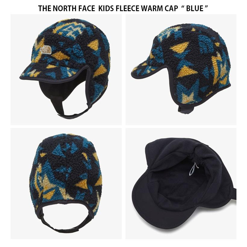 THE NORTH FACE ノースフェイス キッズ キャップ KIDS FLEECE WARM CAP フリース ウォーム キャップ イヤーマフ 帽子 耳あて 子供用 NE3CN53R/S/T/U NE3CP52T/Uの画像
