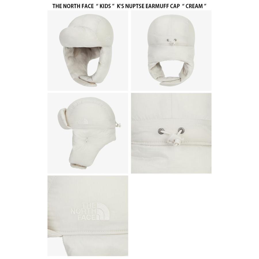 THE NORTH FACE ノースフェイス キッズ フライトキャップ KIDS K'S NUPTSE EARMUFF CAP ヌプシ イヤーマフ キャップ パディング 帽子 子供用 NE3CQ50R/S/Tの画像
