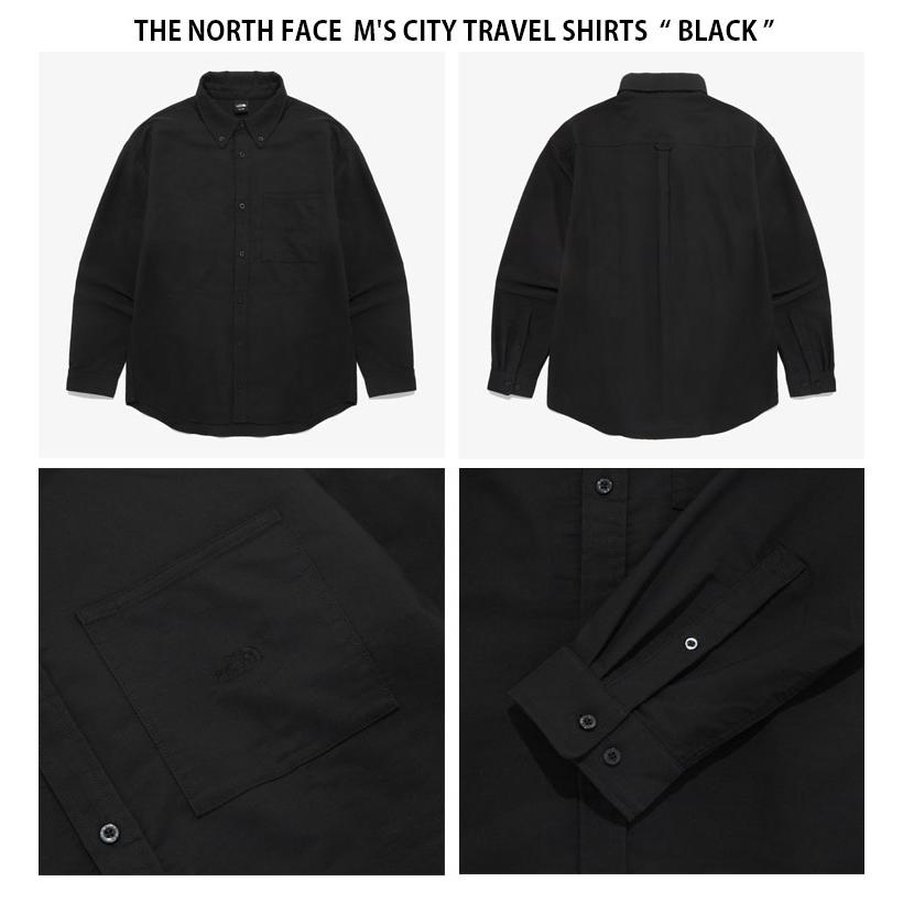 THE NORTH FACE ノースフェイス シャツ M’S CITY TRAVEL SHIRTS シャツ 長袖 ホワイト ブラック メンズ レディース NH8LQ50A/B THE NORTH FACE（ザ ノースフェイス） ノースフェイス シャツ M'S CITY