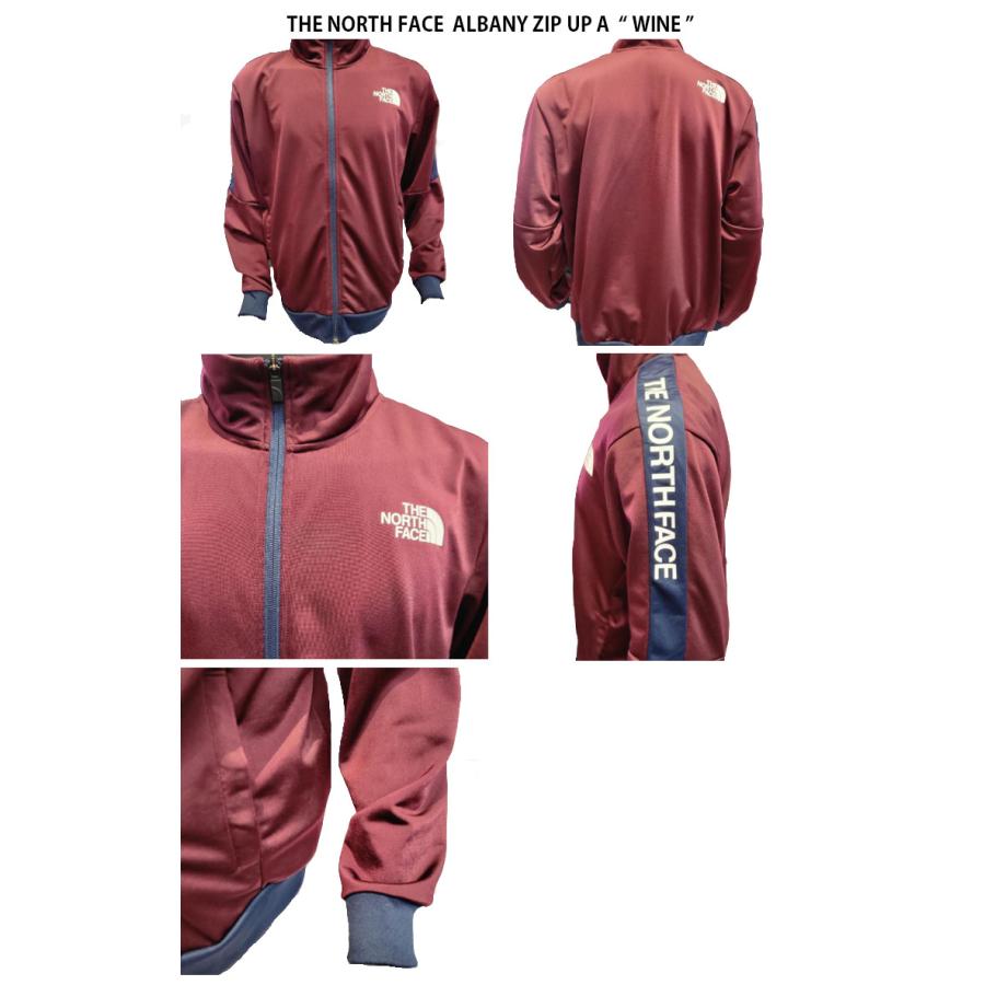 ノースフェイス　天竺ジャージALBANI 上下セットアップ メンズ S ボルドー THE NORTH FACE（ザ ノースフェイス） 新品正規 ノースフェイス 海外