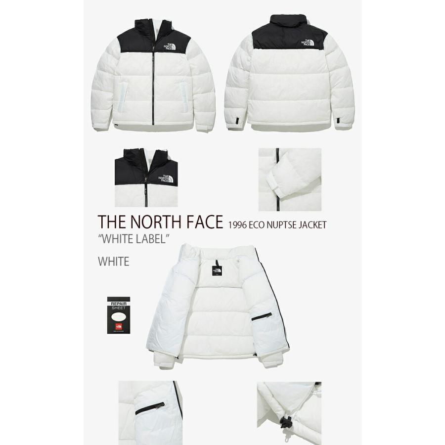 THE NORTH FACE ノースフェイス ヌプシダウン 1996 ECO NUPTSE JACKET ヌプシダウンジャケット WHITELABEL NJ1DM62 NJ1DN75A NJ1DN55A NJ1DK50 NJ1DL50 NJ1DP05A｜a-dot｜03