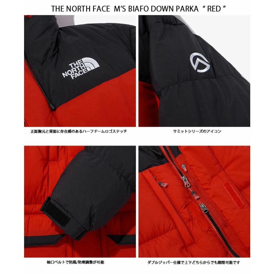 ノースフェイス ダウンジャケット 赤黒 メンズ L 800 サミット THE NORTH FACE（ザ ノースフェイス） ノースフェイス ダウン
