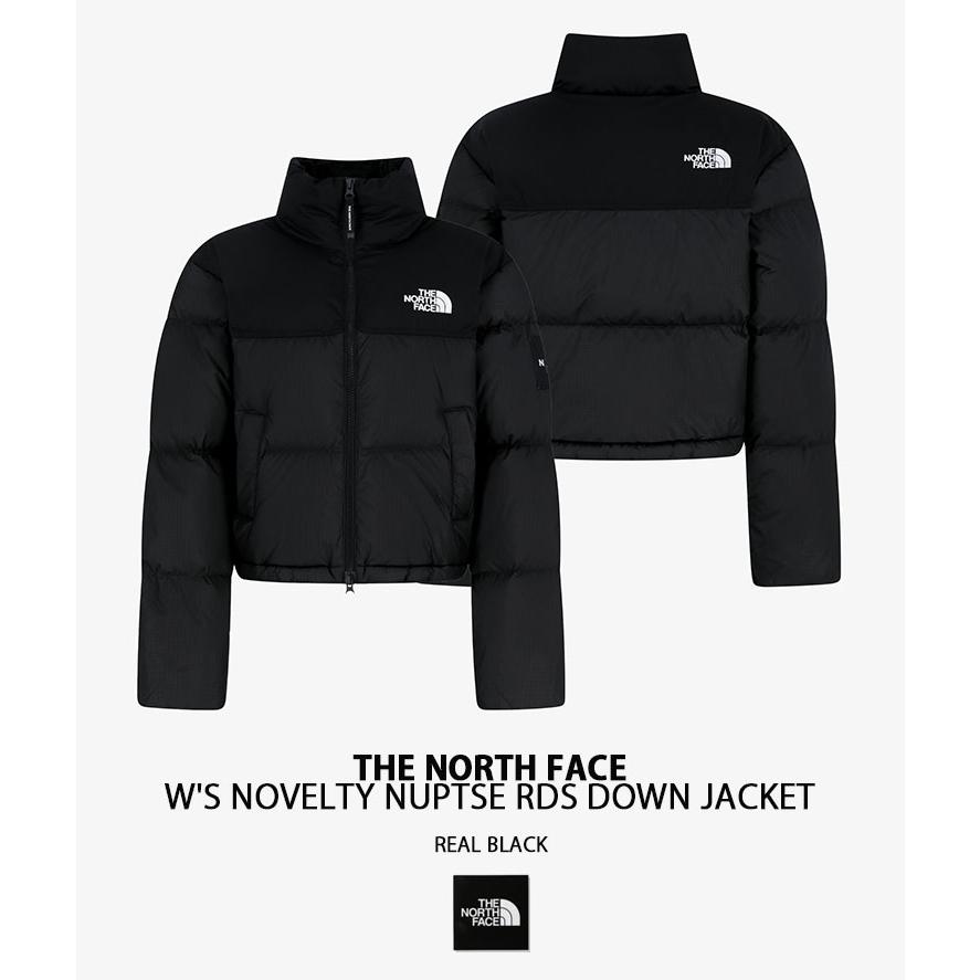 THE NORTH FACE ノースフェイス レディース ダウンジャケット W'S NOVELTY NUPTSE RDS DOWN JACKET ノベルティ ヌプシダウン クロップ丈 短め丈 NJ1DR85 NJ1DQ85の画像