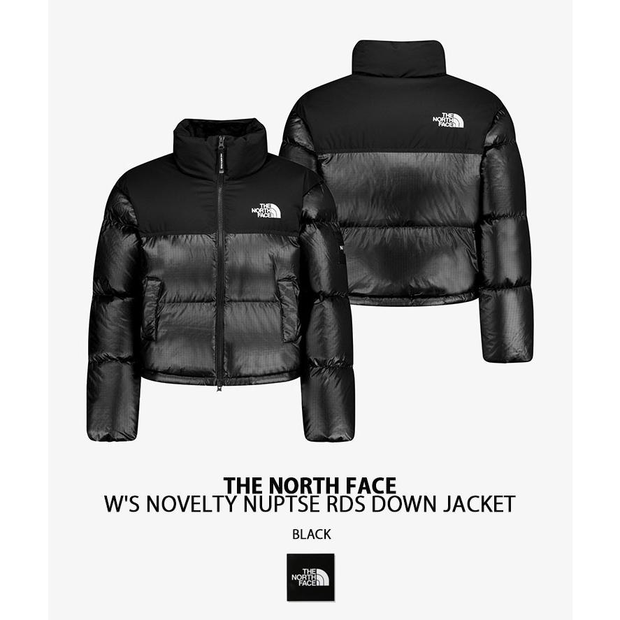 THE NORTH FACE ノースフェイス レディース ダウンジャケット W'S NOVELTY NUPTSE RDS DOWN JACKET ノベルティ ヌプシダウン クロップ丈 短め丈 NJ1DR85 NJ1DQ85の画像