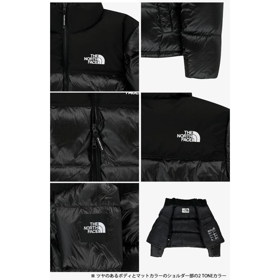 THE NORTH FACE ノースフェイス レディース ダウンジャケット W'S NOVELTY NUPTSE RDS DOWN JACKET ノベルティ ヌプシダウン クロップ丈 短め丈 NJ1DR85 NJ1DQ85の画像