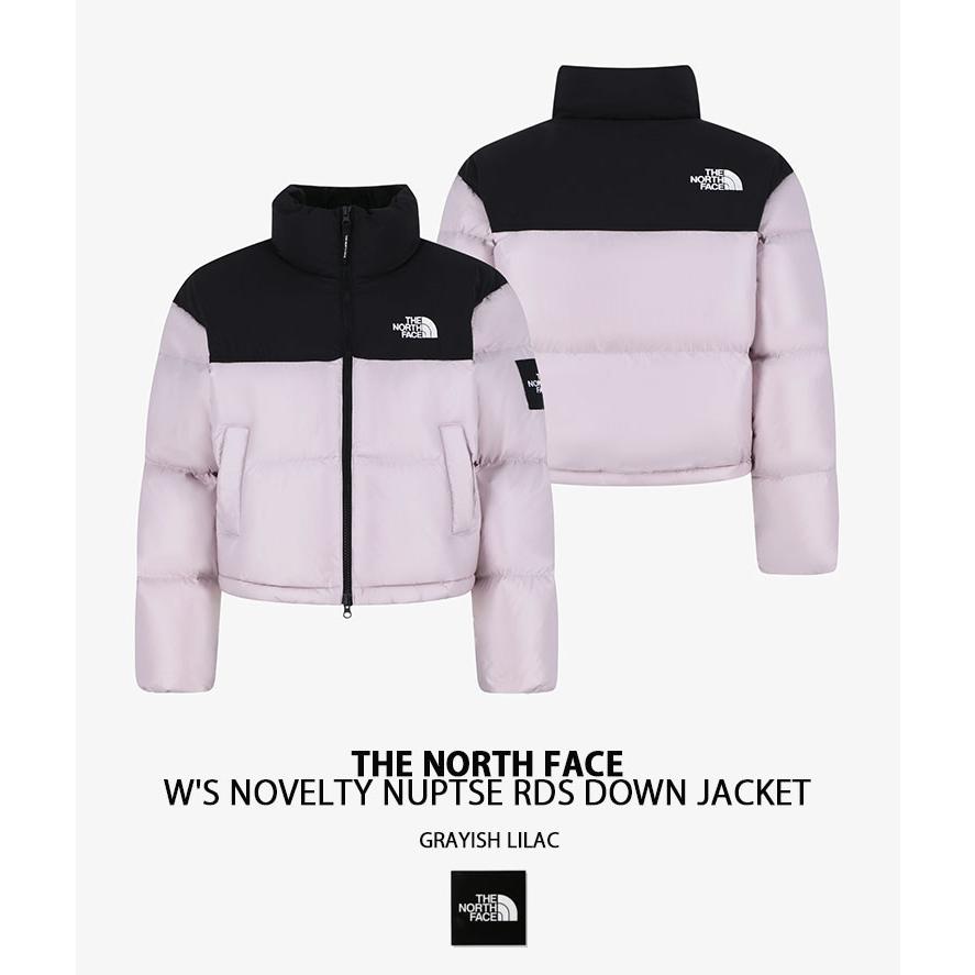 THE NORTH FACE ノースフェイス レディース ダウンジャケット W'S NOVELTY NUPTSE RDS DOWN JACKET ノベルティ ヌプシダウン クロップ丈 短め丈 NJ1DR85 NJ1DQ85の画像