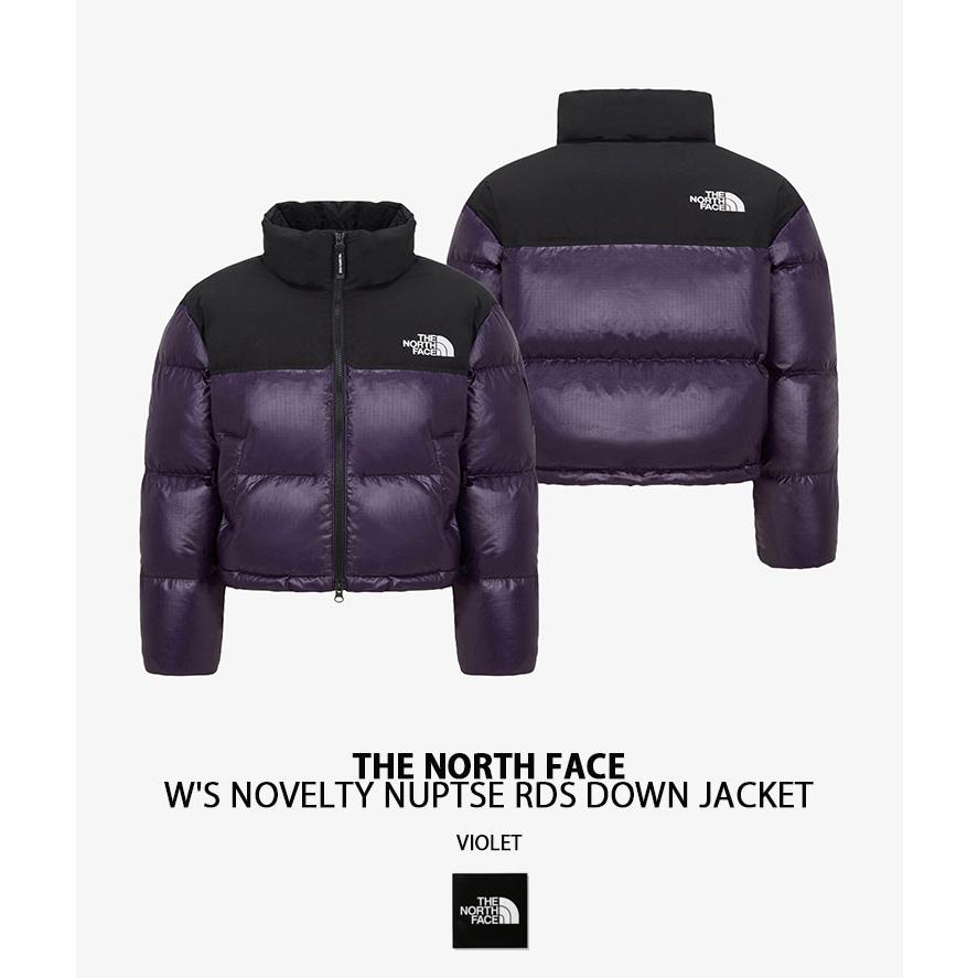 THE NORTH FACE ノースフェイス レディース ダウンジャケット W'S NOVELTY NUPTSE RDS DOWN JACKET ノベルティ ヌプシダウン クロップ丈 短め丈 NJ1DR85 NJ1DQ85の画像