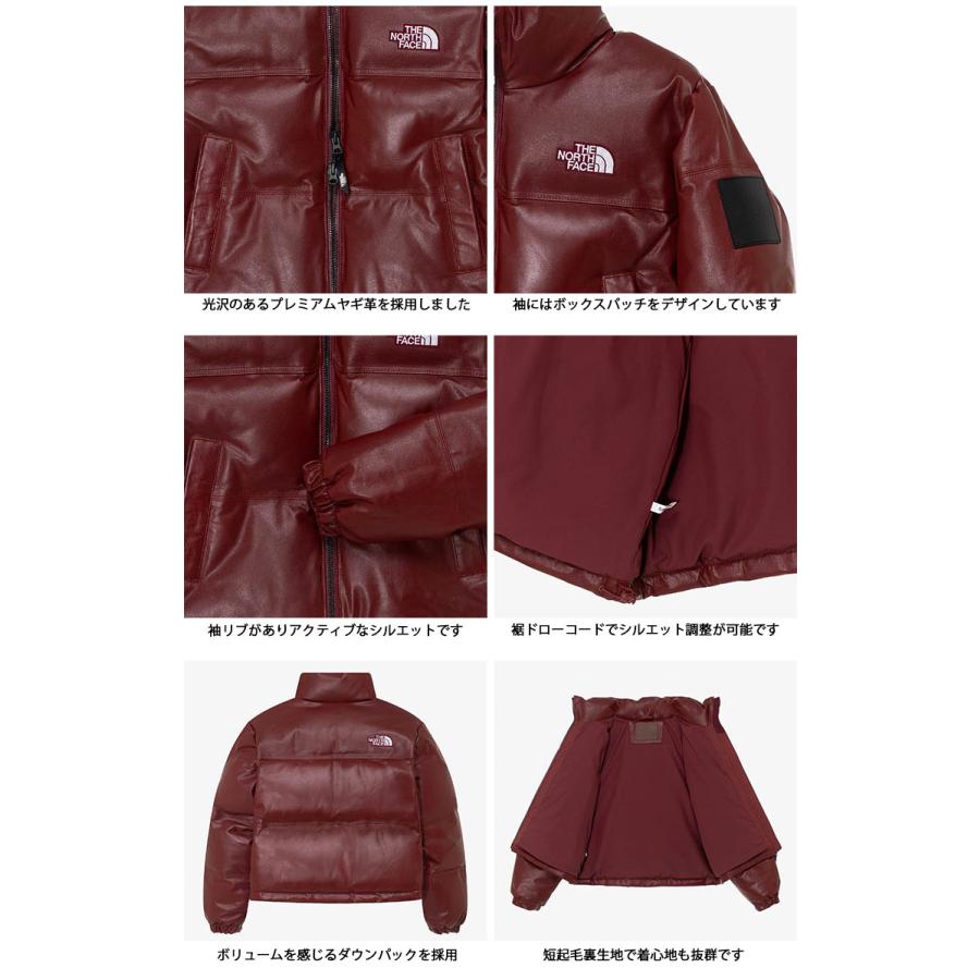 THE NORTH FACE ノースフェイス レディース レザー ダウン THE NORTH FACE ノースフェイス レディース レザー ダウン