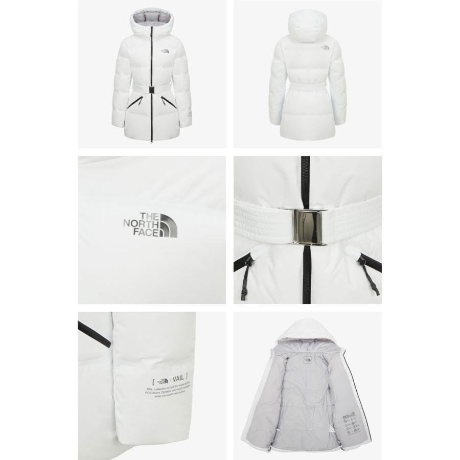 The North Faceノースフェイス　白ロングダウン　女性用USLサイズ THE NORTH FACE（ザ ノースフェイス） ノースフェイス レディース