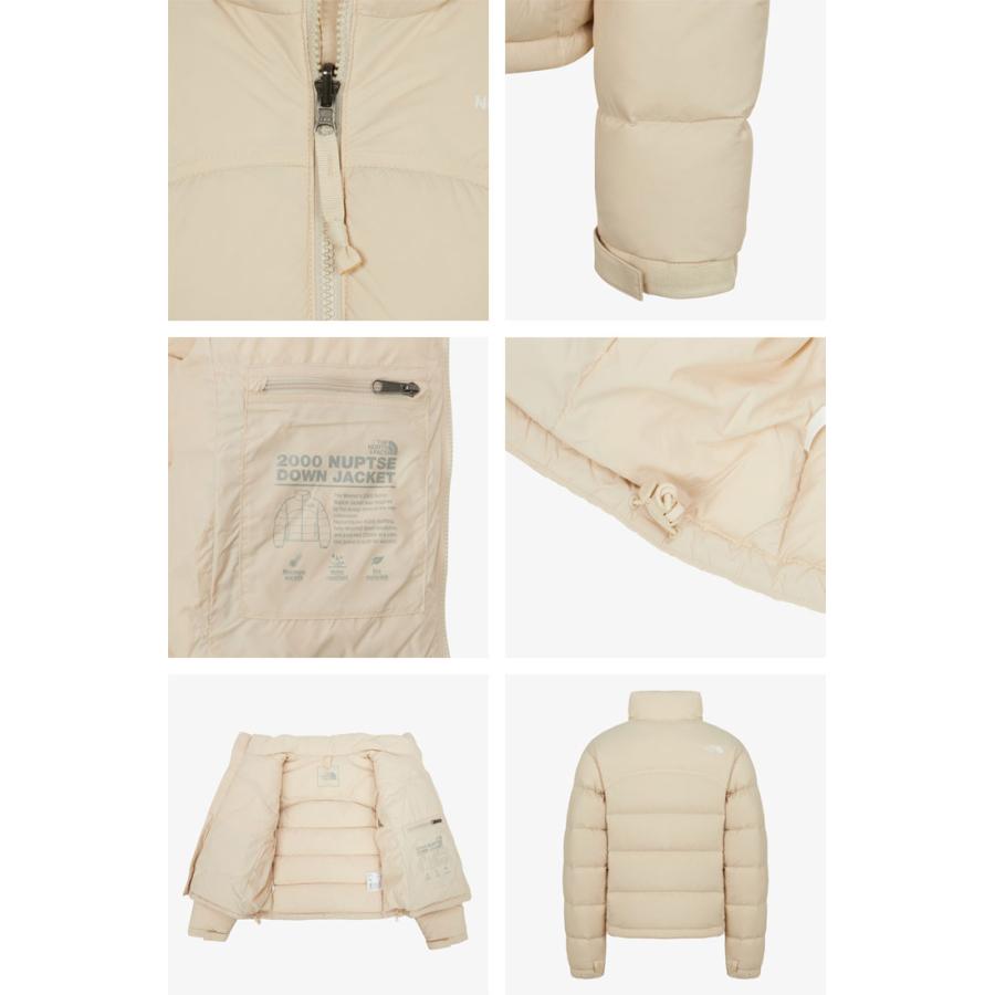 THE NORTH FACE ノースフェイス レディース ダウンジャケット W'S 2000 NUPTSE JACKET 2000ヌプシジャケット ブラック ブラウン クリーム NJ1DR92A/B/Cの画像