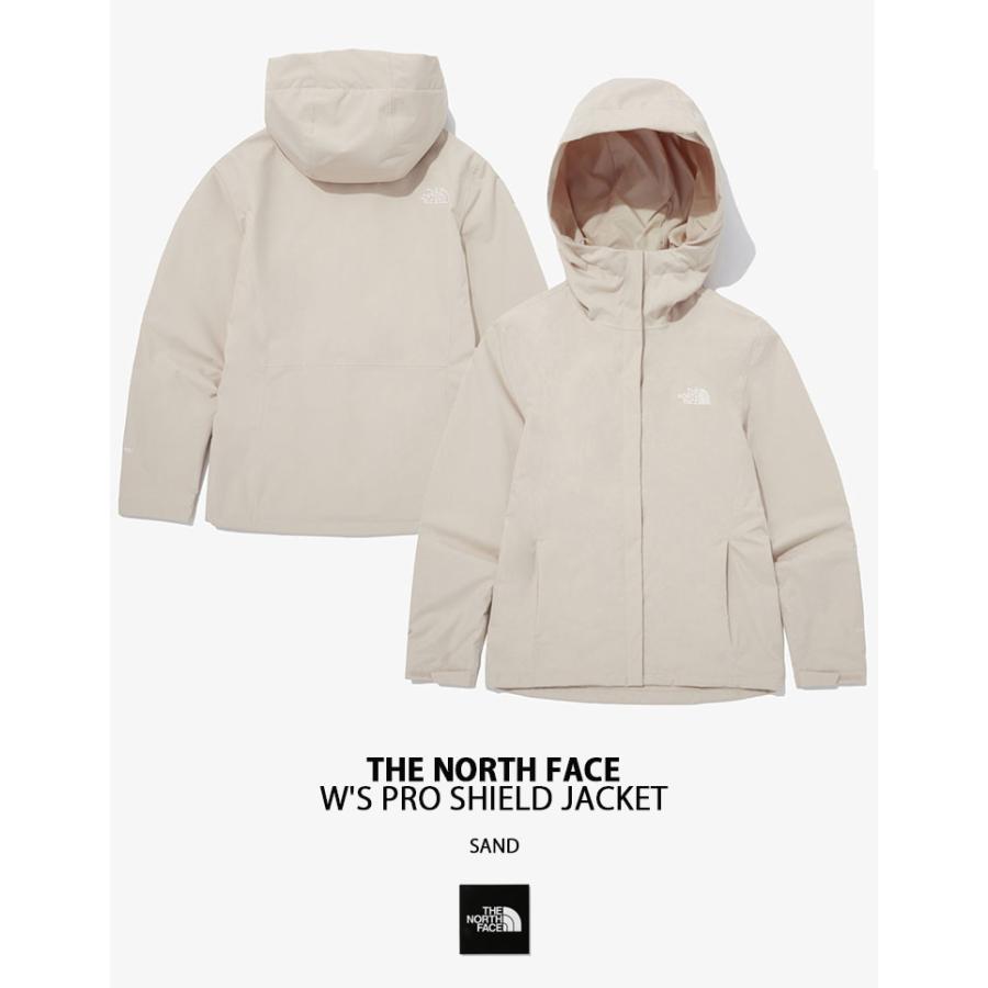 ジャケット [The North Face] W'S PRO SHIELD JACKET - WHITE_SAND THE NORTH FACE ノースフェイス レディース マウンテンパーカー