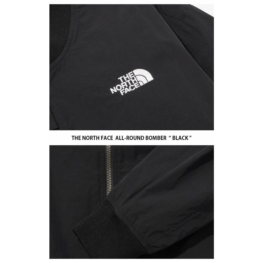 THE NORTH FACE ノースフェイス ボンバージャケット ALL-ROUND BOMBER オールラウンド ボンバー ジャケット MA-1 ロゴ メンズ レディース NJ3BP02A/B/C｜a-dot｜07