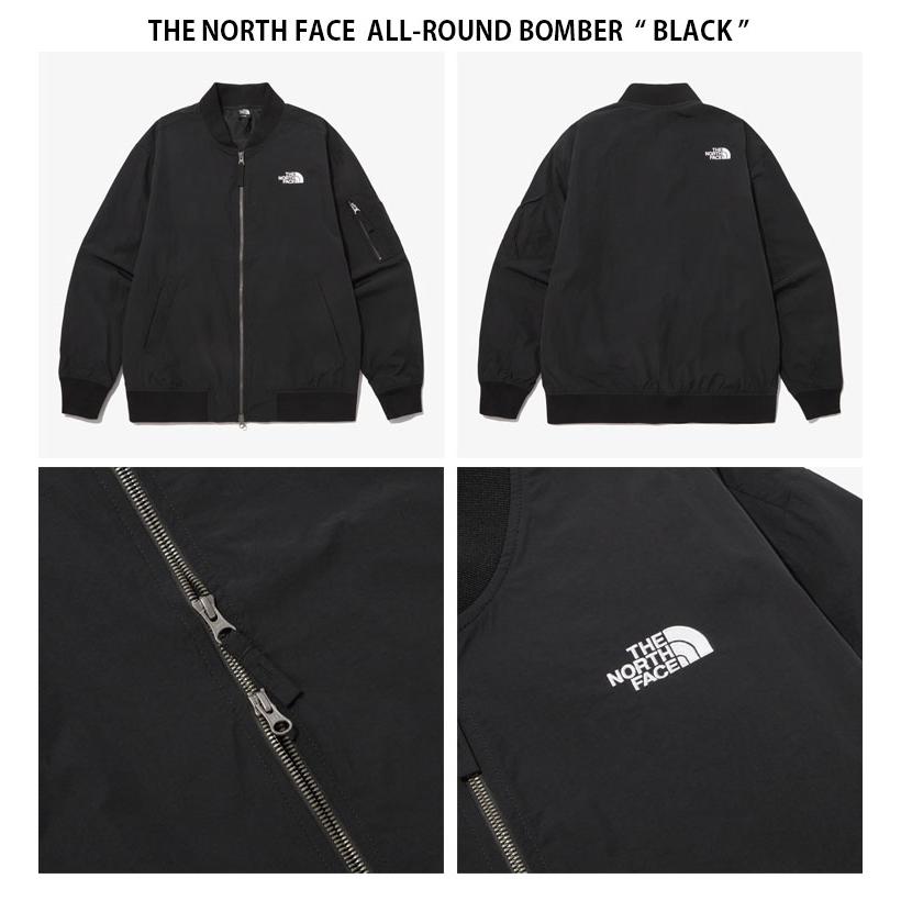 THE NORTH FACE ノースフェイス ボンバージャケット ALL-ROUND BOMBER オールラウンド ボンバー ジャケット MA-1 ロゴ メンズ レディース NJ3BP02A/B/C｜a-dot｜08