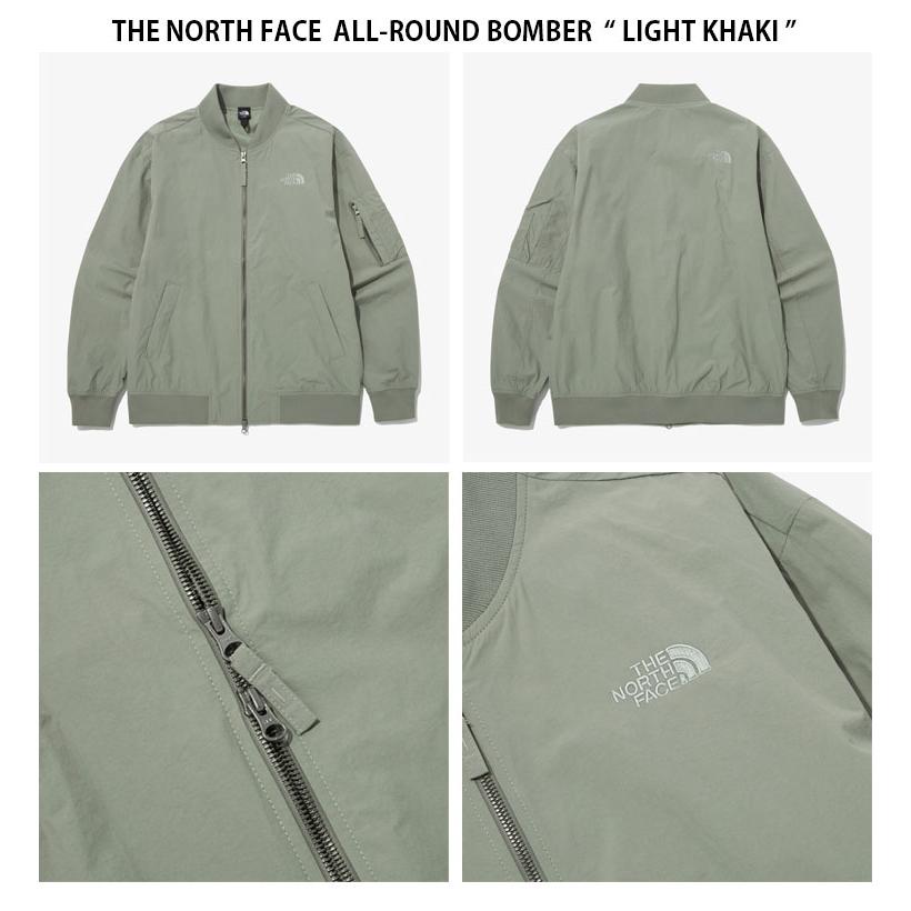 THE NORTH FACE ノースフェイス ボンバージャケット ALL-ROUND BOMBER オールラウンド ボンバー ジャケット MA-1 ロゴ メンズ レディース NJ3BP02A/B/C｜a-dot｜12