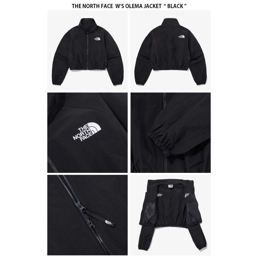 SALE❕韓国限定 ノースフェイス OLEMA S M ジャケット クロップ丈 THE NORTH FACE ノースフェイス レディース スタンドカラー