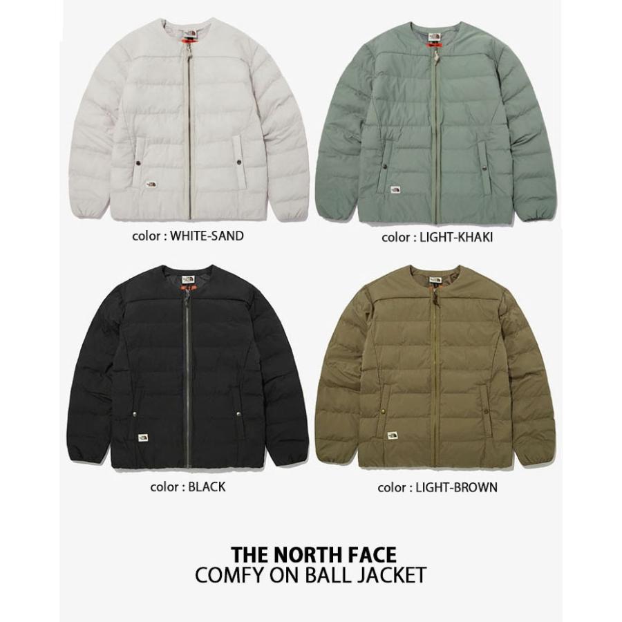 THE NORTH FACE ノースフェイス ダウンスタイルジャケット COMFY ON BALL JACKET ボンバージャケット パディングジャケット MA-1 WHITELABEL NJ3NN56J/K/L/M｜a-dot｜02