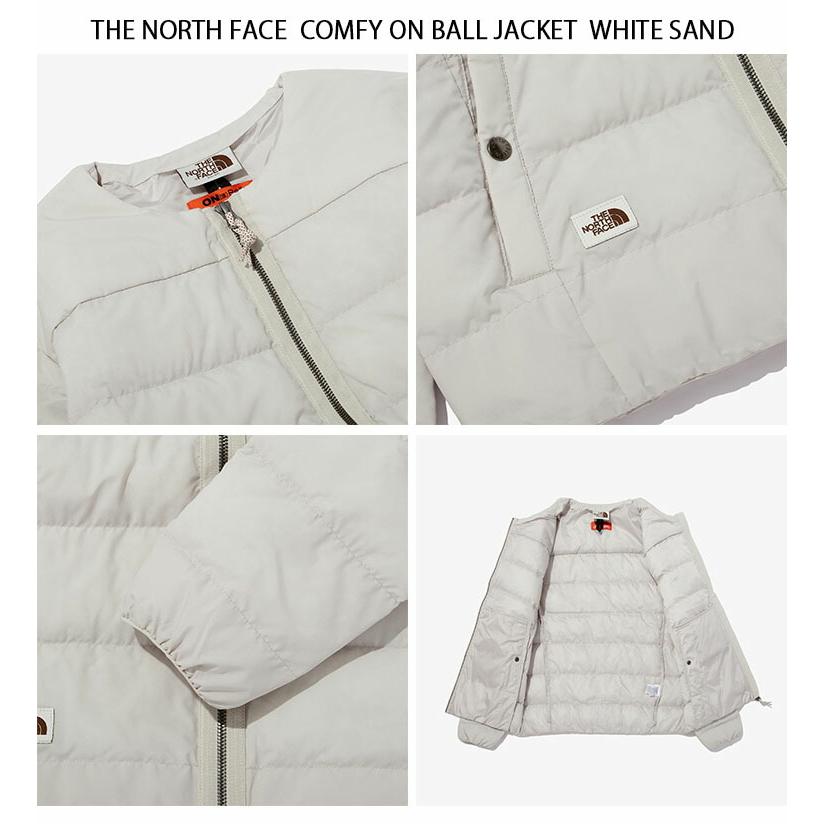 THE NORTH FACE ノースフェイス ダウンスタイルジャケット COMFY ON BALL JACKET ボンバージャケット パディングジャケット MA-1 WHITELABEL NJ3NN56J/K/L/M｜a-dot｜08