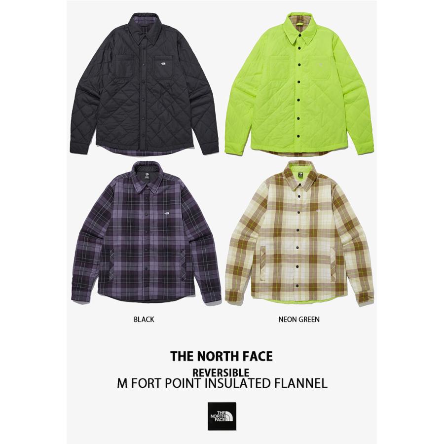 THE NORTH FACE ノースフェイス キルティングジャケット ネルシャツ M 