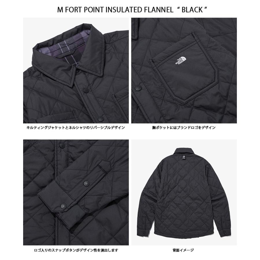 THE NORTH FACE ノースフェイス キルティングジャケット ネルシャツ M 