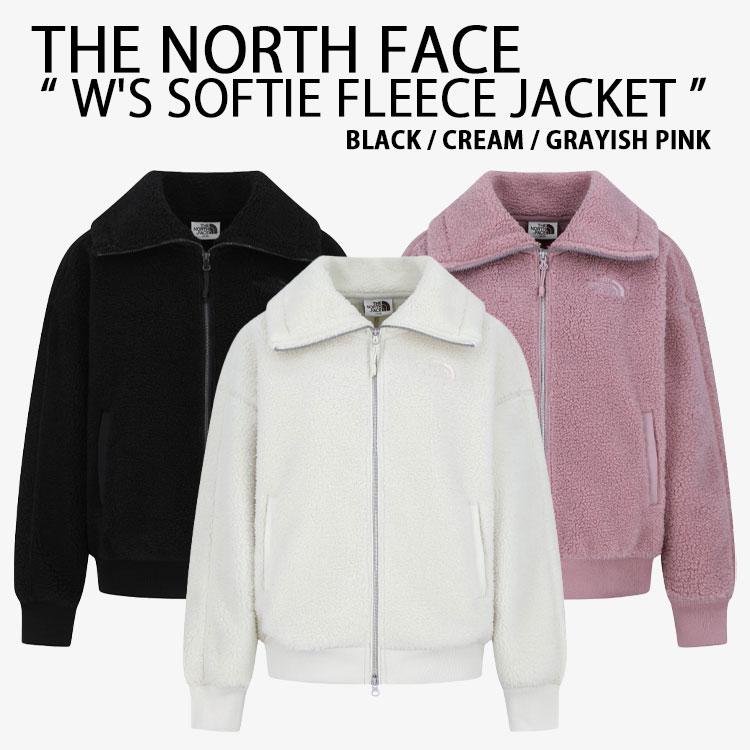 THE NORTH FACE ノースフェイス レディース ジャケット W’S SOFTIE FLEECE JACKET ソフティ フリースジャケット WHITELABEL NJ4FR80J/K/L THE NORTH FACE（ザ ノースフェイス） ノースフェイス ホワイト