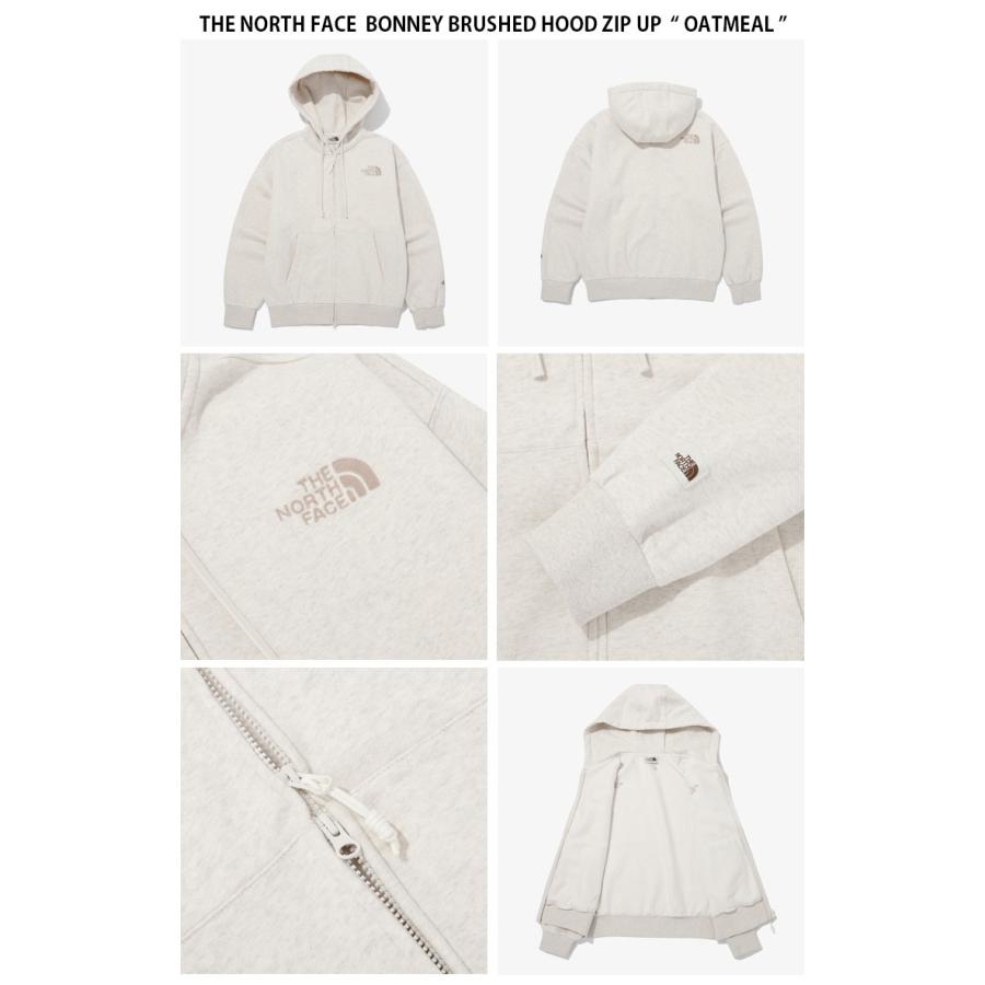 インポートTHE NORTH FACE フーディ　クリーム　2XLノースフェイス THE NORTH FACE Square Logo Full Zip Hoodie グラベル（ザ・ノース