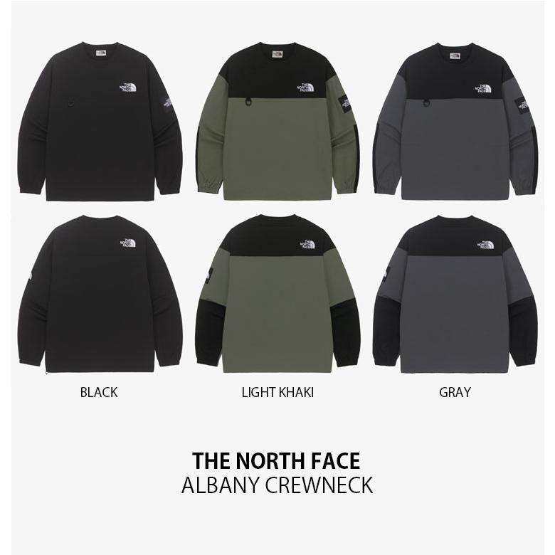 THE NORTH FACE ノースフェイス スウェット ALBANY CREWNECK THE NORTH FACE ノースフェイス スウェット ALBANY CREWNECK