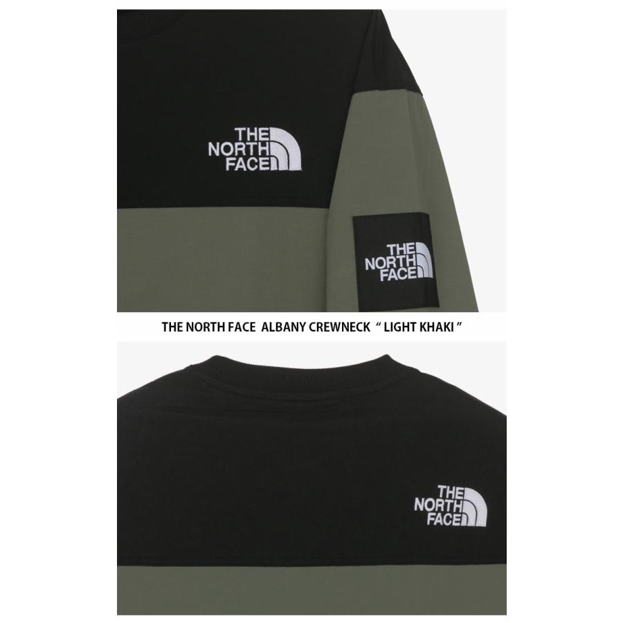 THE NORTH FACE ノースフェイス スウェット ALBANY CREWNECK THE NORTH FACE ノースフェイス スウェット ALBANY CREWNECK
