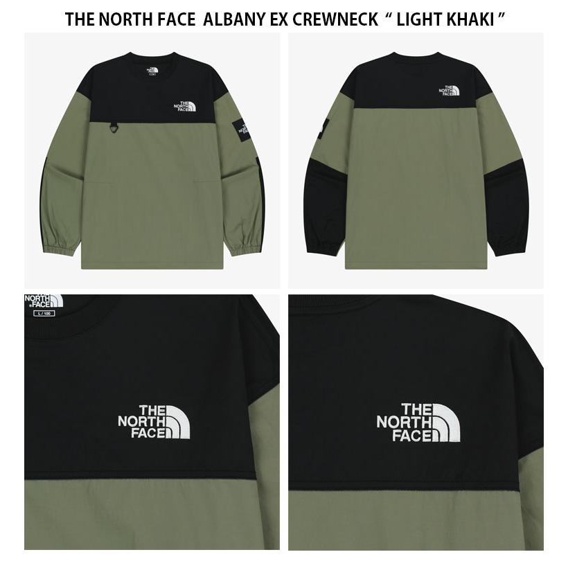 【メロン】ノースフェイス ALBANY CREWNECK クルーネック THE NORTH FACE（ザ ノースフェイス） ノースフェイス スウェット