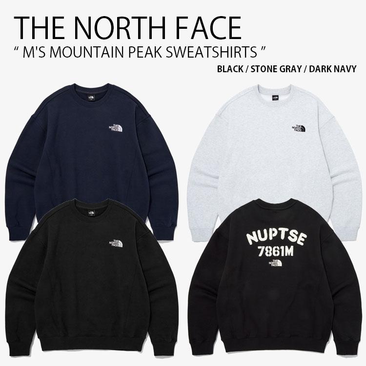 【海外限定】ノースフェイス＊スウェット＊ L ＊ダークネイビー THE NORTH FACE M'S ESSENTIAL SWEATSHIRTS 4XK439 (THE NORTH FACE