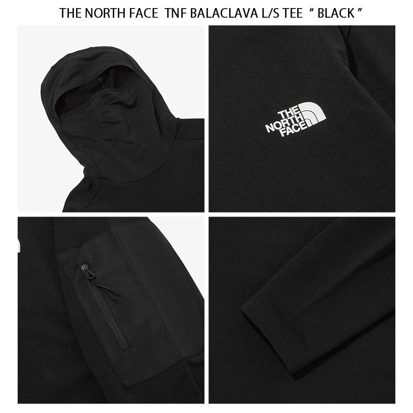 THE NORTH FACE ノースフェイス パーカー TNF BALACLAVA L/S TEE バラクラバ バラクラバパーカー BLACK WHITE スウェットパーカー フード マスク NM5PP60A/B_6