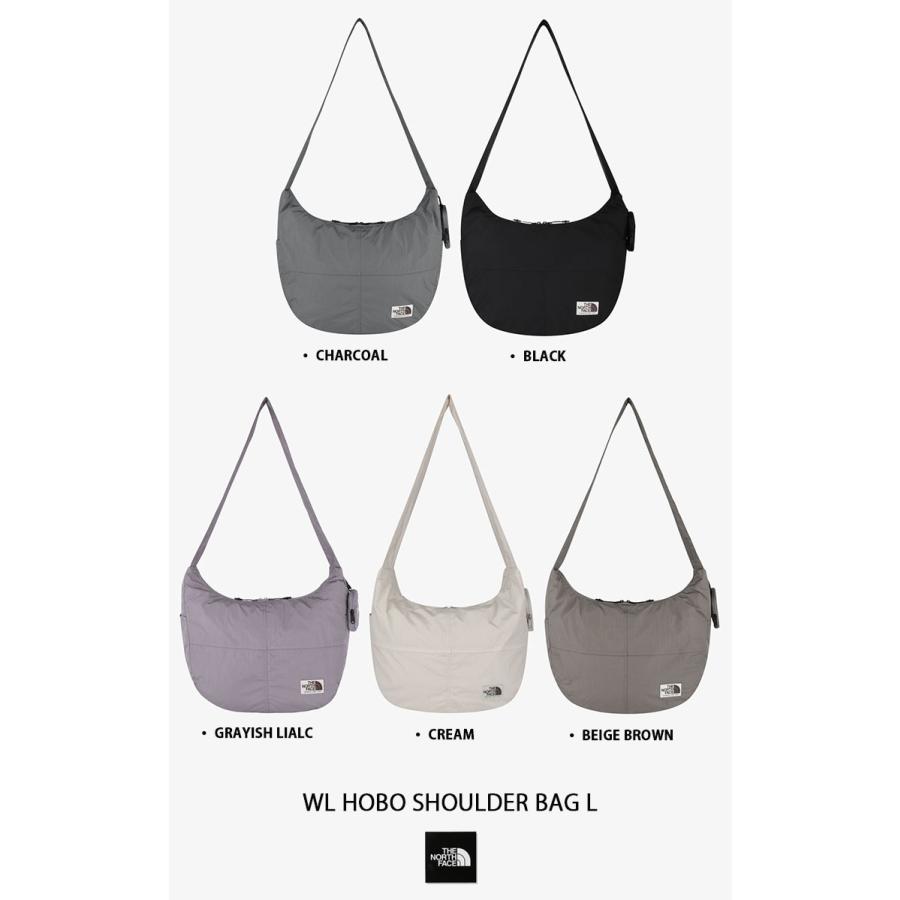 THE NORTH FACE ノースフェイス ショルダーバッグ 三日月型バッグ WL HOBO SHOULDER BAG L ホーボーバッグ ホワイトレーベル 大容量 肩掛け NN2PR16J/K/L/M/N_6