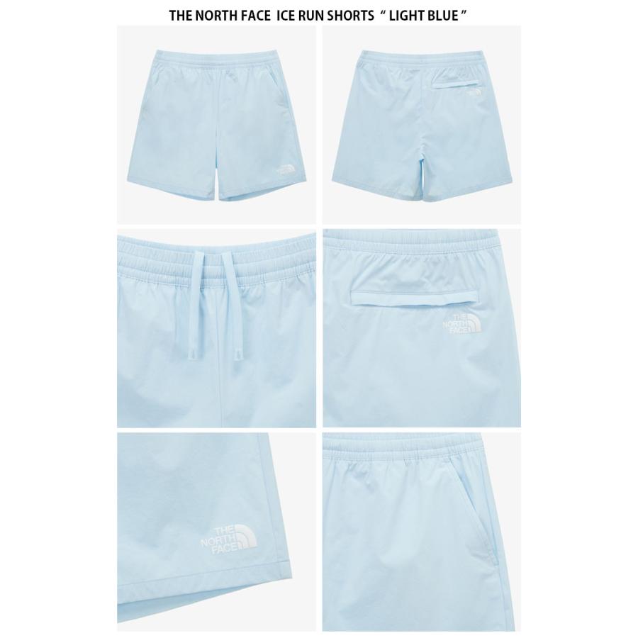 THE NORTH FACE ノースフェイス ショートパンツ ICE RUN SHORTS アイス ラン ショーツ パンツ 半ズボン ロゴ WHITELABEL メンズ レディース NS6NP02J/K/L/M/N/O｜a-dot｜14