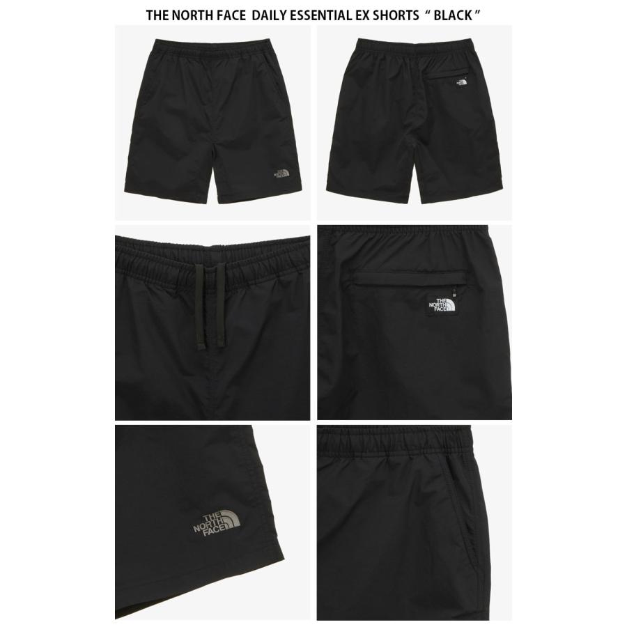 THE NORTH FACE ノースフェイス ショートパンツ DAILY ESSENTIAL EX SHORTS デイリー エッセンシャル ショーツ パンツ ロゴ メンズ レディース NS6NP10A/B/C/D｜a-dot｜08