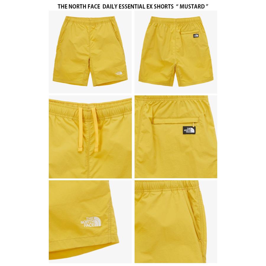 THE NORTH FACE ノースフェイス ショートパンツ DAILY ESSENTIAL EX SHORTS デイリー エッセンシャル ショーツ パンツ ロゴ メンズ レディース NS6NP10A/B/C/D｜a-dot｜11