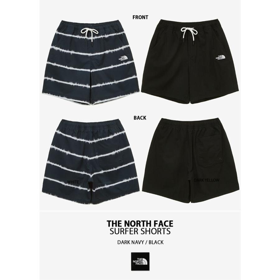 THE NORTH FACE ノースフェイス サーフパンツ ボードパンツ SURFER SHORTS ショートパンツ ラッシュガード マリンショーツ NAVY BLACK 冷感素材 NS6NP17A/C｜a-dot｜04