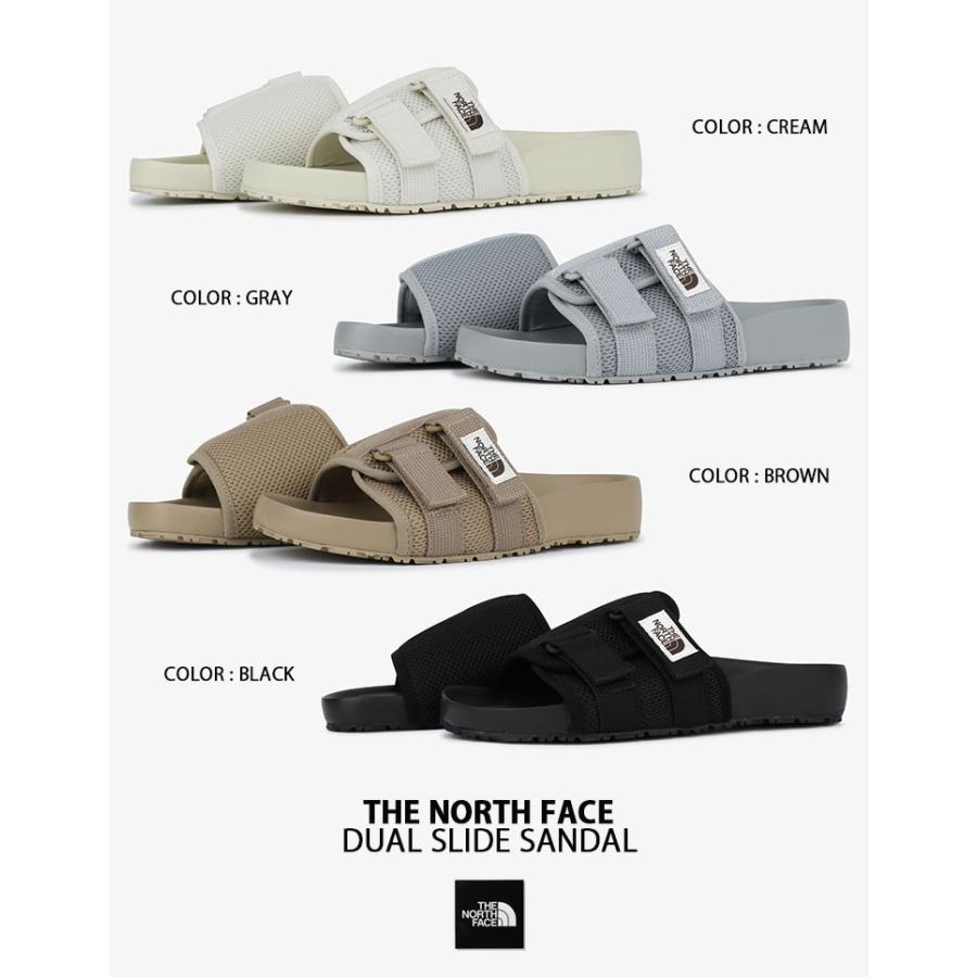 THE NORTH FACE ノースフェイス サンダル スライドサンダル DUAL SLIDE SANDAL クッションサンダル サイズ調整 NS81R51J/K/L/M THE NORTH FACE（ザ ノースフェイス） ノースフェイス サンダル