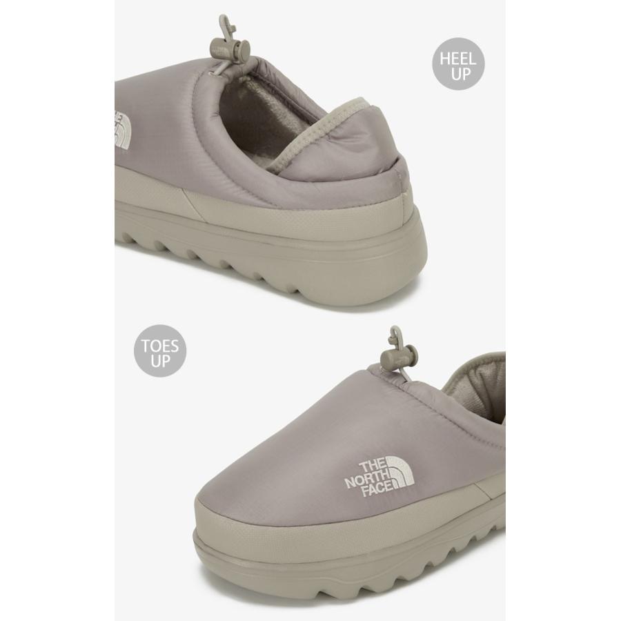 THE NORTH FACE ノースフェイス ミュール ダウンシューズ CAMP MULE ダウンミュール BEIGE BLACK CREAM PINK シューズ NS93Q63A/B/C/D THE NORTH FACE（ザ ノースフェイス） ノースフェイス ミュール ダウン