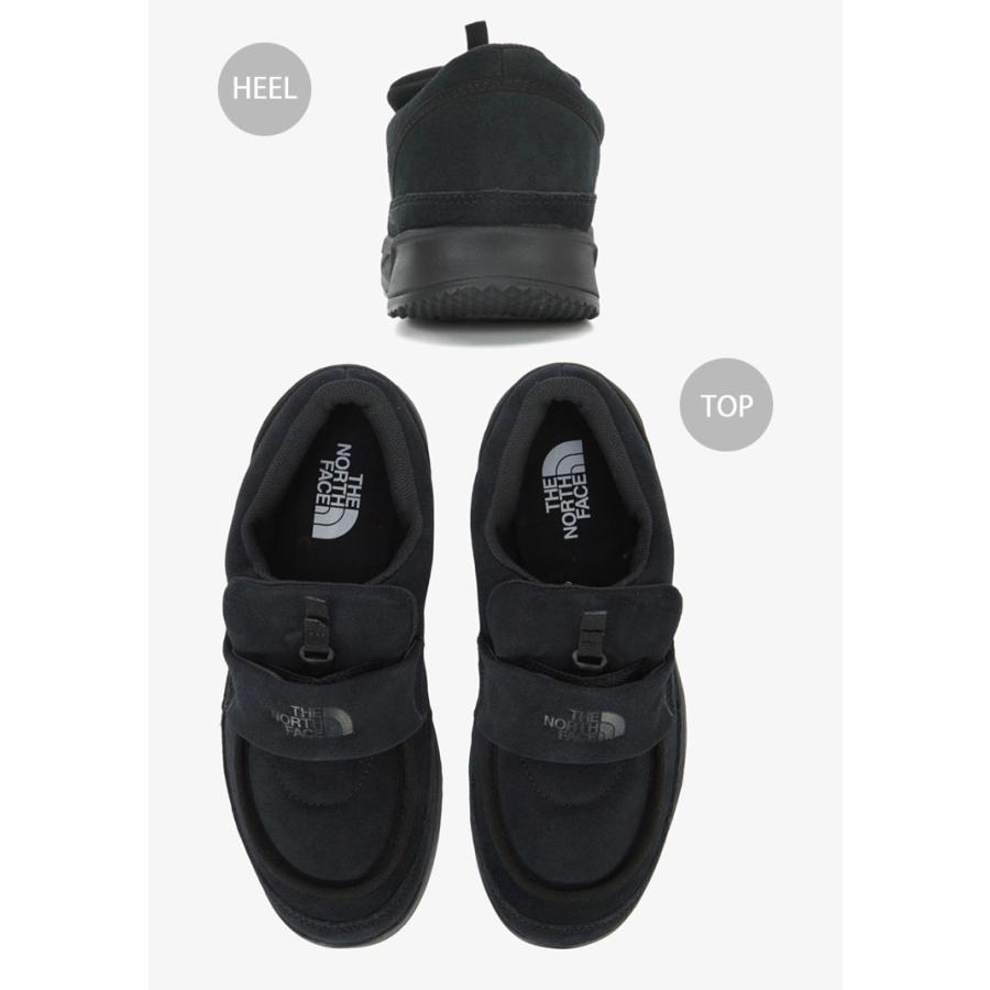THE NORTH FACE ヌプシ　ローファー スウェード　ブラック ザ・ノース・フェイス THE NORTH FACE ヌプシ ローファー スエード