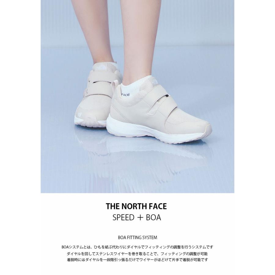THE NORTH FACE スニーカー ホワイト グレー THE NORTH FACE（ザ ノースフェイス） ノースフェイス スニーカー