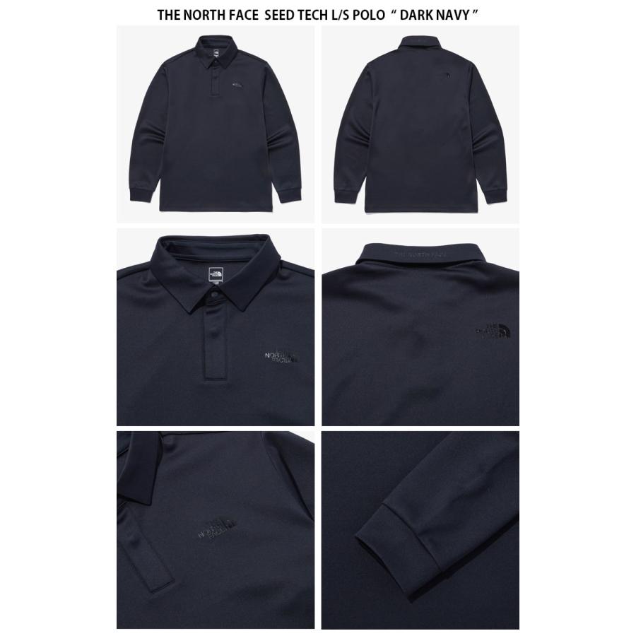 THE NORTH FACE ノースフェイス ポロシャツ SEED TECH L/S POLO NT7QN70A/B/C THE NORTH FACE（ザ ノースフェイス） ノースフェイス ポロシャツ SEED
