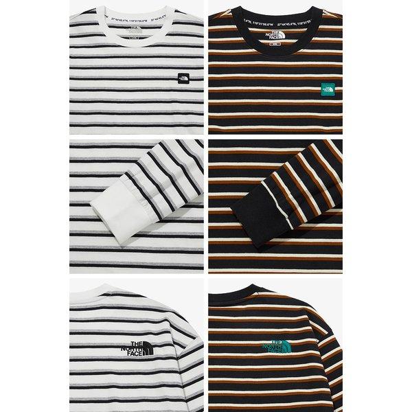 THE NORTH FACE ノースフェイス ロンT カットソー COMFY STRIPE L/SR/TEE コンフィー ストライプ ボーダー Tシャツ 長袖 ロングスリーブ WHITELABEL NT7TM52|a-dot|03