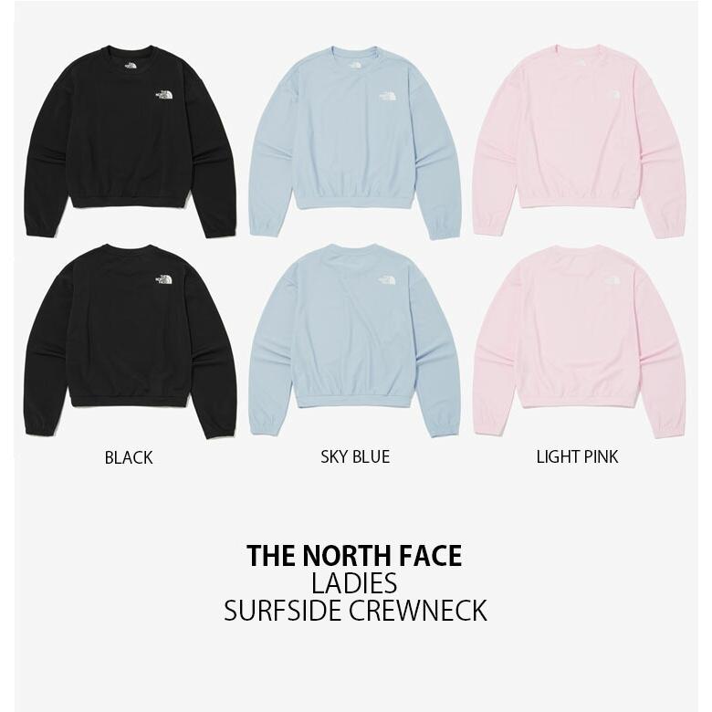 THE NORTH FACE ノースフェイス レディース ラッシュガード SURFSIDE CREWNECK サーフサイド クルーネック ロンT 長袖 水着 スイムウェア 女性用 NT7TP01J/K/L｜a-dot｜05