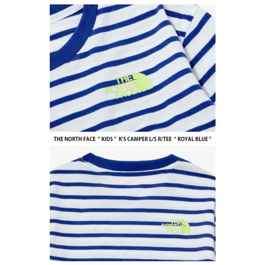 THE NORTH FACE ノースフェイス キッズ ロンT K'S CAMPER L/S R/TEE キャンパー ロングスリーブ ティーシャツ 長袖 カットソー 子供用 NT7TP02S/T/U/Vの画像