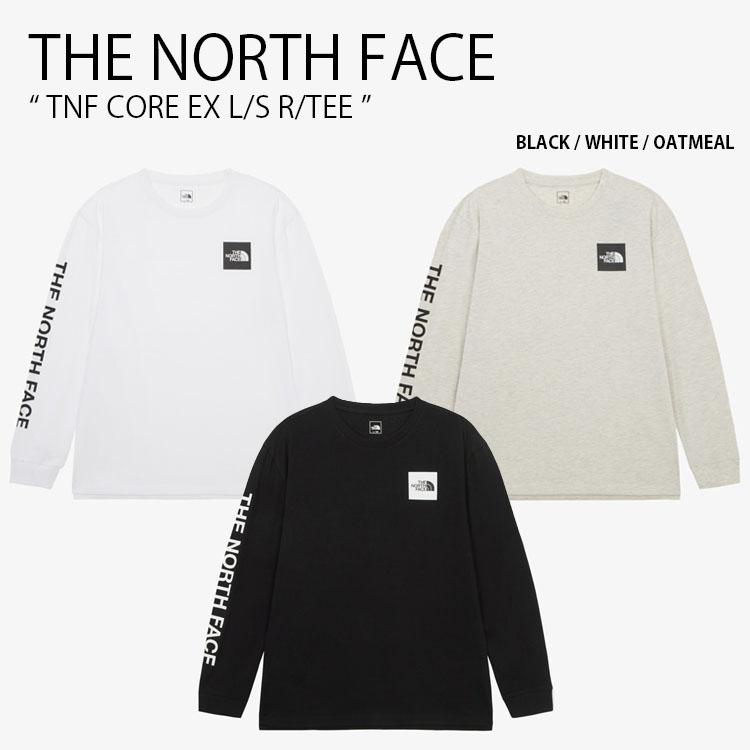 【韓国限定】THENORTHFACEホワイト ロンT L新品 THE NORTH FACE（ザ ノースフェイス） ノースフェイス ロンT TNF CORE