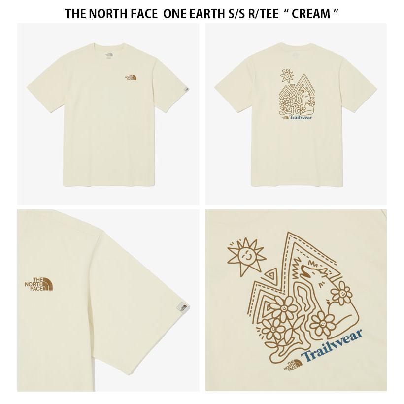 THE NORTH FACE ノースフェイス Tシャツ ONE EARTH S/S R/TEE ワン アース ショートスリーブ ティーシャツ 半袖 ロゴ メンズ レディース NT7UP05J/K/L/M/N/O｜a-dot｜13